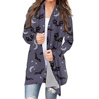 Algopix Similar Product 14 - YQRDSHJS Halloween Womens Coats Button