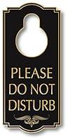 Algopix Similar Product 4 - Do Not Disturb Door Hanger Sign