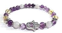 Algopix Similar Product 20 - Handmade Hamsa Hand Amethyst