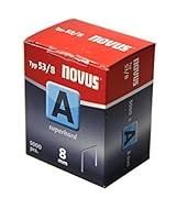 Algopix Similar Product 13 - Novus Fine Wire Staples 8 mm  Super