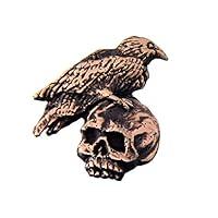 Algopix Similar Product 2 - Creative Pewter Designs Skull and Raven