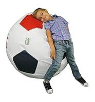 Algopix Similar Product 15 - Soccer Ball Large Multicolor  Bean Bag