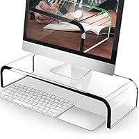 Algopix Similar Product 18 - AboveTEK Acrylic Monitor Stand Premium