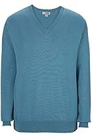 Algopix Similar Product 6 - Ed Garment Mens Fine Gauge Soft V Neck