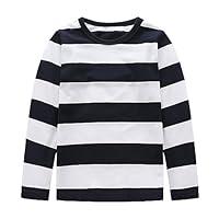 Algopix Similar Product 16 - Moon Tree Boys Striped Shirt Short