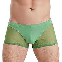 Algopix Similar Product 10 - Men Sexy Mesh Underwear Low Rise See