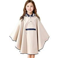 Algopix Similar Product 16 - Zilee Girls Raincoat Poncho Waterproof