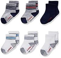 Algopix Similar Product 10 - Hanes Boys Toddler Crew NonSkid