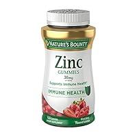 Algopix Similar Product 7 - Natures Bounty Zinc Gummies Immune