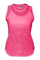 Algopix Similar Product 18 - Lija Women's Lace Tank, Rose, X-Large