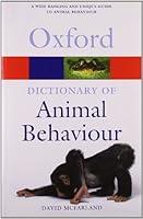 Algopix Similar Product 20 - Dictionary of Animal Behaviour Oxford