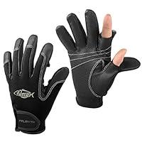 Algopix Similar Product 10 - Palmyth Neoprene Fishing Gloves for Men
