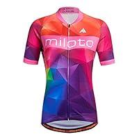 Algopix Similar Product 19 - Womens Cycling Jersey Girl Short Sleeve