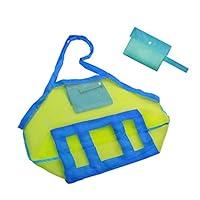 Algopix Similar Product 6 - Beach Mesh Tote Bag Beach Toys