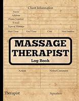 Algopix Similar Product 15 - Massage Therapist Log Book Detailed