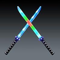 Algopix Similar Product 2 - JOYIN 2 Packs Toys Ninja Swords for