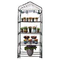 Algopix Similar Product 8 - Gardman R687 4Tier Mini Greenhouse