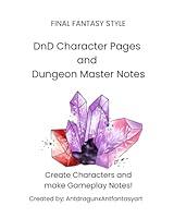 Algopix Similar Product 17 - DnD Character Creation Pages and