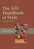 Algopix Similar Product 19 - The SBL Handbook of Style