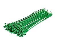 Algopix Similar Product 9 - Gocableties 100 Pack of Green Cable