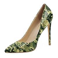 Algopix Similar Product 18 - Womens High HeelsCamo Printed