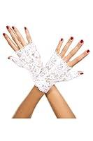 Algopix Similar Product 17 - MUSIC LEGS Womens Lace Fingerless