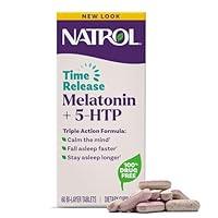 Algopix Similar Product 20 - Natrol Melatonin  5HTP Advanced Time