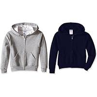 Algopix Similar Product 11 - Jerzees Youth Full Zip Hooded