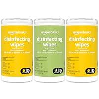 Algopix Similar Product 8 - Amazon Basics Disinfecting Wipes Lemon