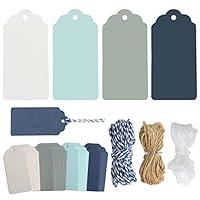 Algopix Similar Product 14 - SallyFashion 200 PCS Colored Gift Tags