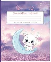 Algopix Similar Product 4 - Composition Notebook Cute Cat on the