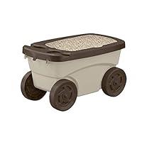 Algopix Similar Product 13 - Suncast Outdoor Rolling Garden Scooter