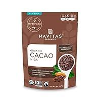 Algopix Similar Product 19 - Navitas Organics Cacao Nibs 8 oz Bag
