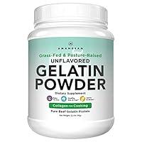Algopix Similar Product 1 - AMANDEAN Premium Gelatin Powder XL