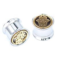 Algopix Similar Product 19 - Pierce2GG Stainless Steel Gold Hamsa