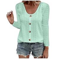 Algopix Similar Product 14 - Eyelet Tops for Women Plus Size Plain