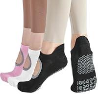 Algopix Similar Product 4 - YAGAXI Non Slip Yoga Socks for Women 