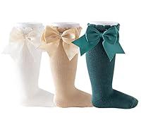 Algopix Similar Product 10 - BonjourMrsMr Baby Girls Ruffle Bow