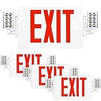 Algopix Similar Product 17 - Hykolity Red Exit Sign 120277V Double