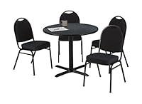Algopix Similar Product 3 - KFI Seating Round Laminate Top Pedestal