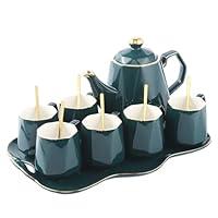 Algopix Similar Product 15 - DUJUST 14 pcs Tea Set of 6 with Tea