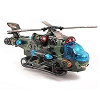 Algopix Similar Product 5 - Vokodo Military Helicopter with Lights