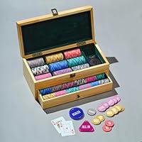 Algopix Similar Product 2 - QIDES Ceramics Poker Chips Set for