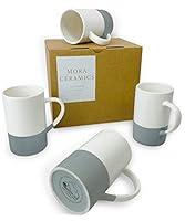 Algopix Similar Product 1 - Mora Ceramics 12oz Coffee Mug Set of 4