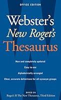 Algopix Similar Product 13 - Websters New Rogets Thesaurus Office