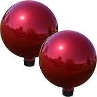 Algopix Similar Product 8 - Sunnydaze Gazing Globe Glass Mirror