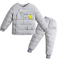 Algopix Similar Product 3 - DAZISEN Snowsuit  Newest Puffer Winter