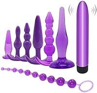 Algopix Similar Product 7 - Bantie 8PCS Anal Butt Plugs Trainer Kit