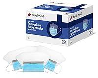 Algopix Similar Product 7 - Dealmed Face Masks with Ear Loops and