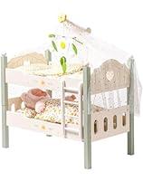 Algopix Similar Product 1 - ROBOTIME Baby Doll Bunk Bed Wooden